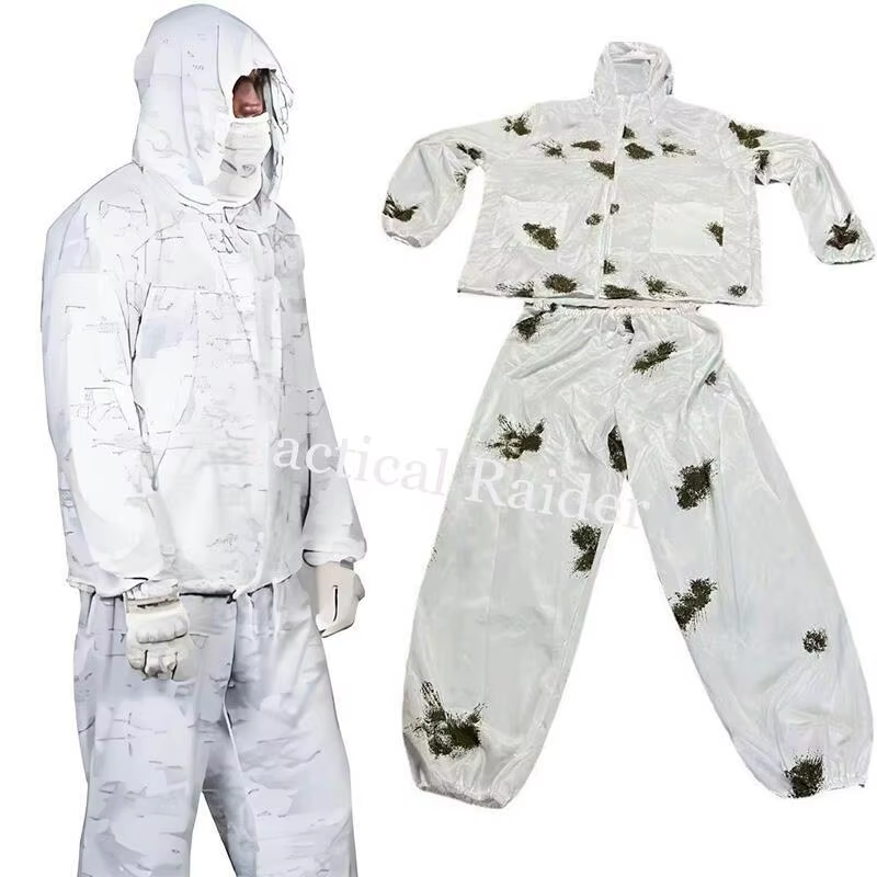 Mono militar ruso invierno camuflaje nieve táctico - imagen 2