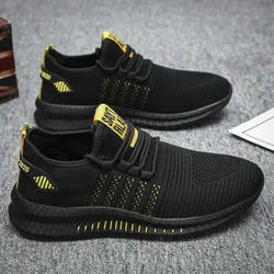 Zapatos informales para Hombre, Zapatillas de deporte de malla, zapatos informales de tendencia, transpirables con cordones, Zapatillas para correr para Hombre, Zapatillas para caminar para Hombre