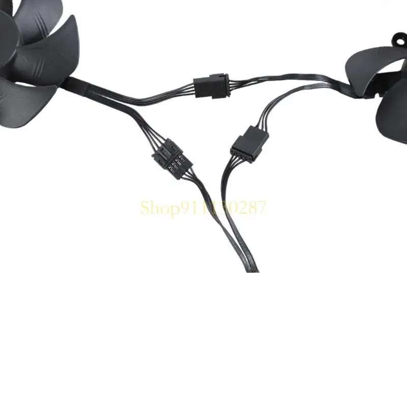 J1HC 105 mm Ventilador enfriamiento tarjeta gráfica 4PIN DC12V para 3060 8g 12g actuaciones óptimas en PCS - imagen 2