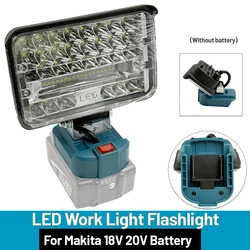 Makita linterna LED de emergencia para trabajo y acampada exterior