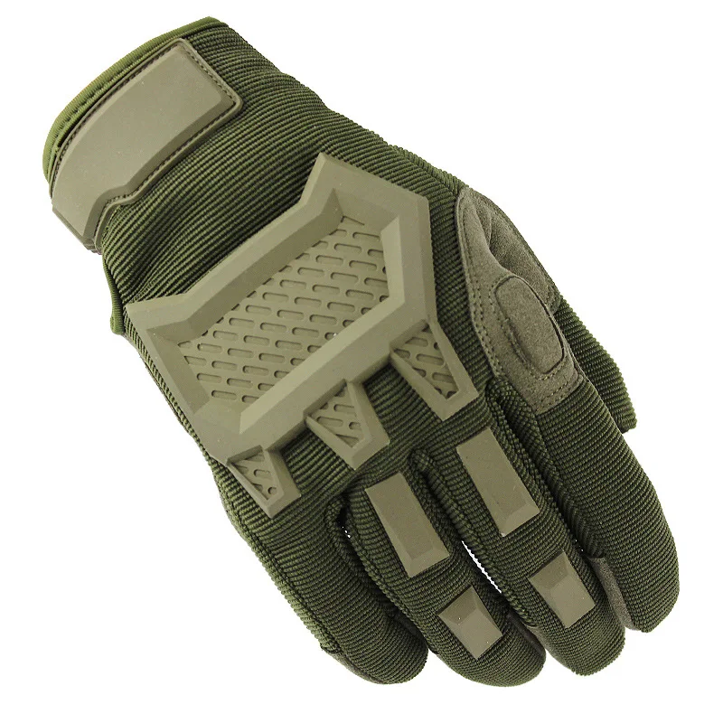 Guantes tácticos de dedo completo, nudillos duros para exteriores, Camping, escalada, Paintball, Airsoft, caza militar, tiro, combate - imagen 4