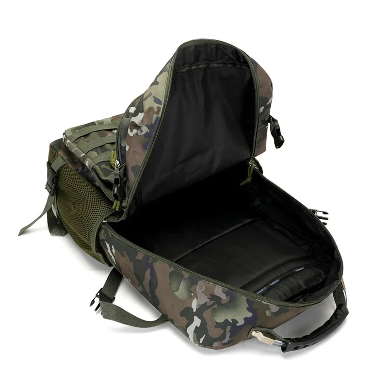 Mochila táctica de caza grande para deportes al aire libre, senderismo, Camping, Molle, gancho y bucle, entrenamiento, viaje, escalada, mochila para hombres - imagen 3