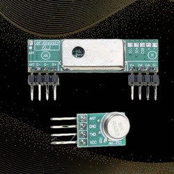 Módulo transmisor receptor RF superheterodino para MCU
