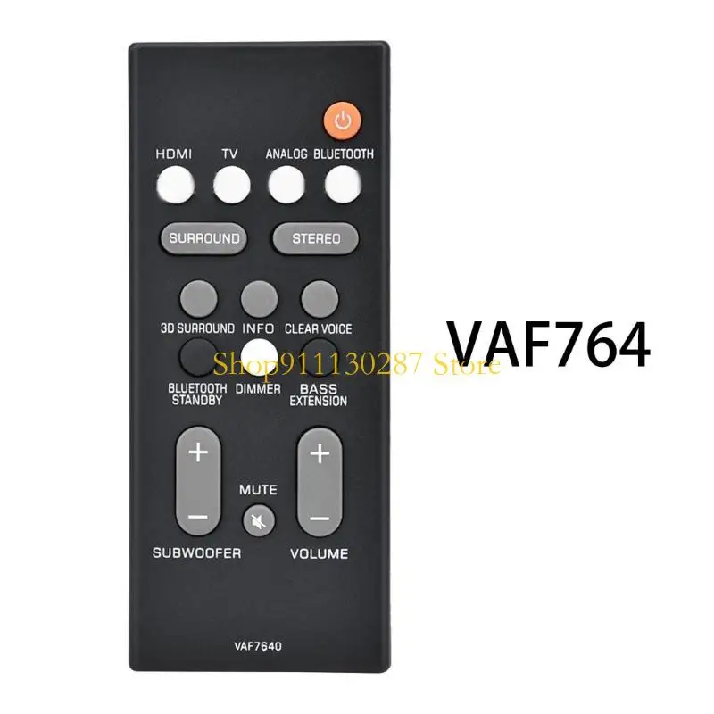 Barra sonido J1HC Remote VAF7640 VAF764 para Yamaha ATS-1080 YAS-108 ATS1080 YAS108 - imagen 5