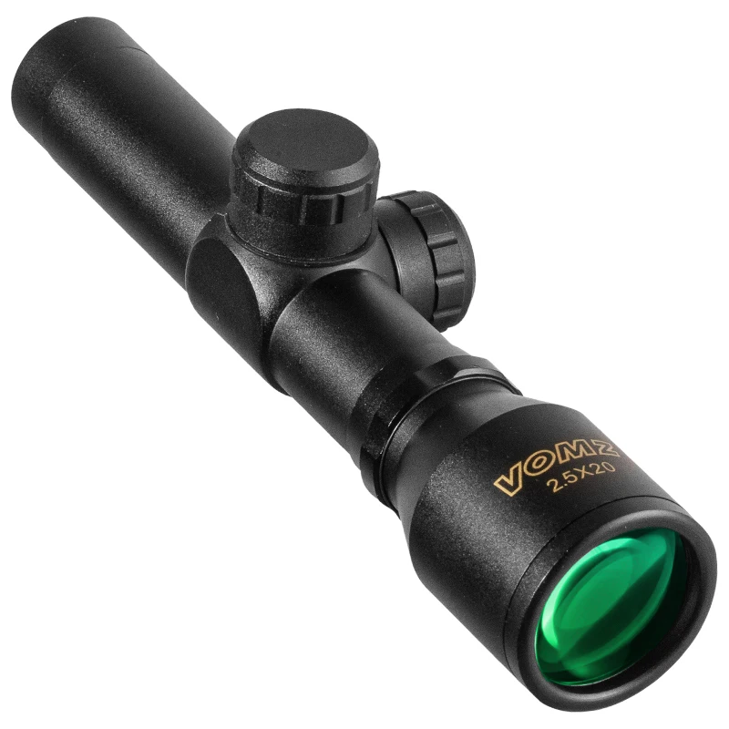 VOMZ-mira de 2,5x20, cinco líneas, línea central de caza, punto óptico ajustable, mira táctica para caza, retícula, francotirador, mira óptica para Rifle - imagen 3