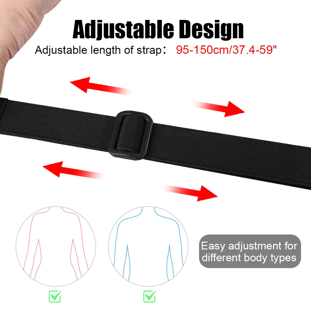 Funda de hombro Universal mejorada para pistola de transporte oculto, soporte para pistola Glock, bolsa para revista, bolsillo para teléfono, caza al aire libre - imagen 4