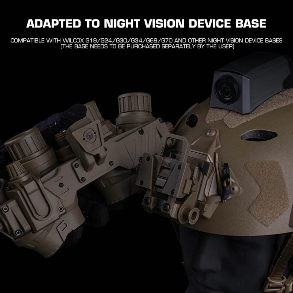 GPNVG 18 gafas binoculares de visión nocturna versión de fusión térmica accesorios para casco táctico NVG DUMMY modelo Accesorios - imagen 4