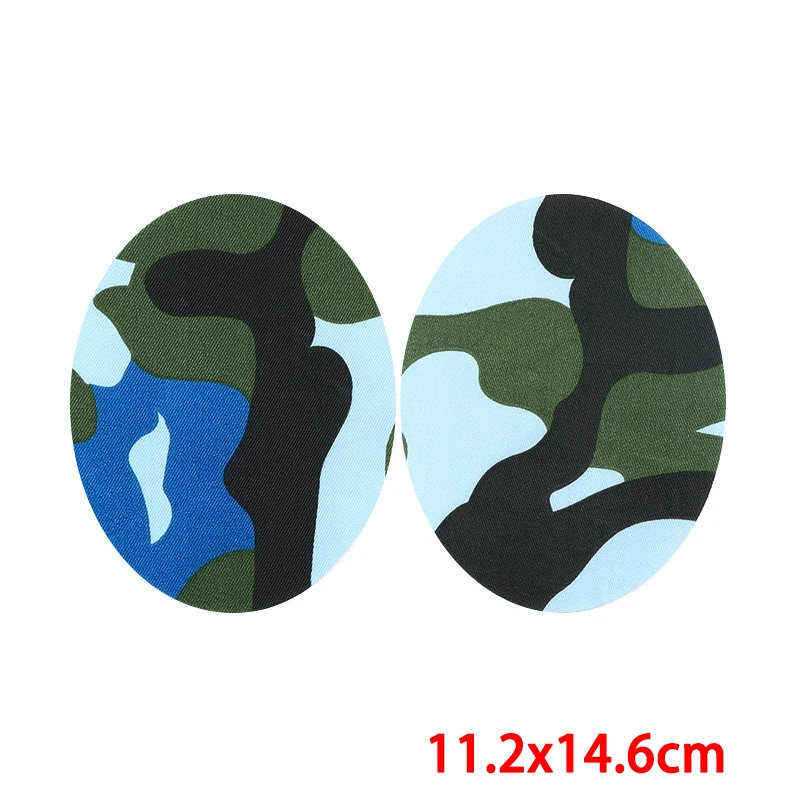 Parche de camuflaje para planchar en la ropa, pegatinas para ropa, parches termoadhesivos militares DIY, accesorio de apliques para ropa - imagen 4