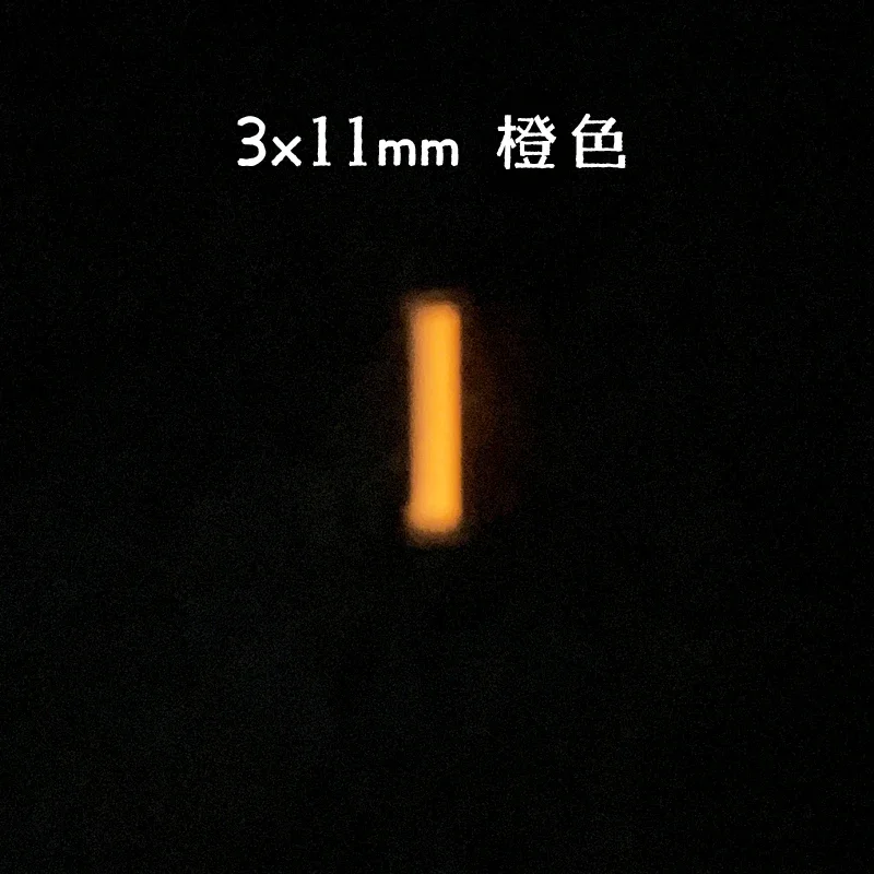 Equipo de caza al aire libre, llavero, luz de señal colgante, tubo de vidrio que brilla en la oscuridad, luz fluorescente luminosa, tubo no tritio - imagen 4