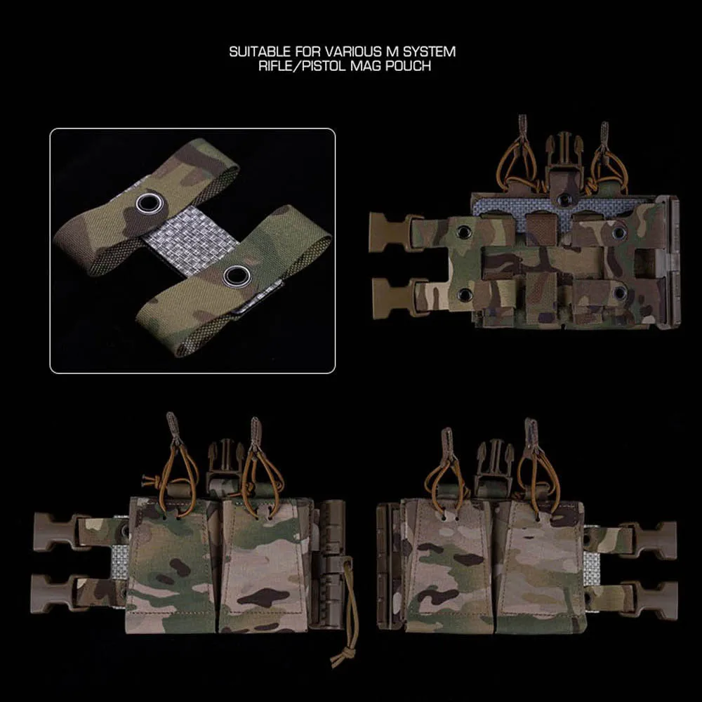Chaleco táctico MOLLE modular para cargadores con liberación rápida - imagen 3