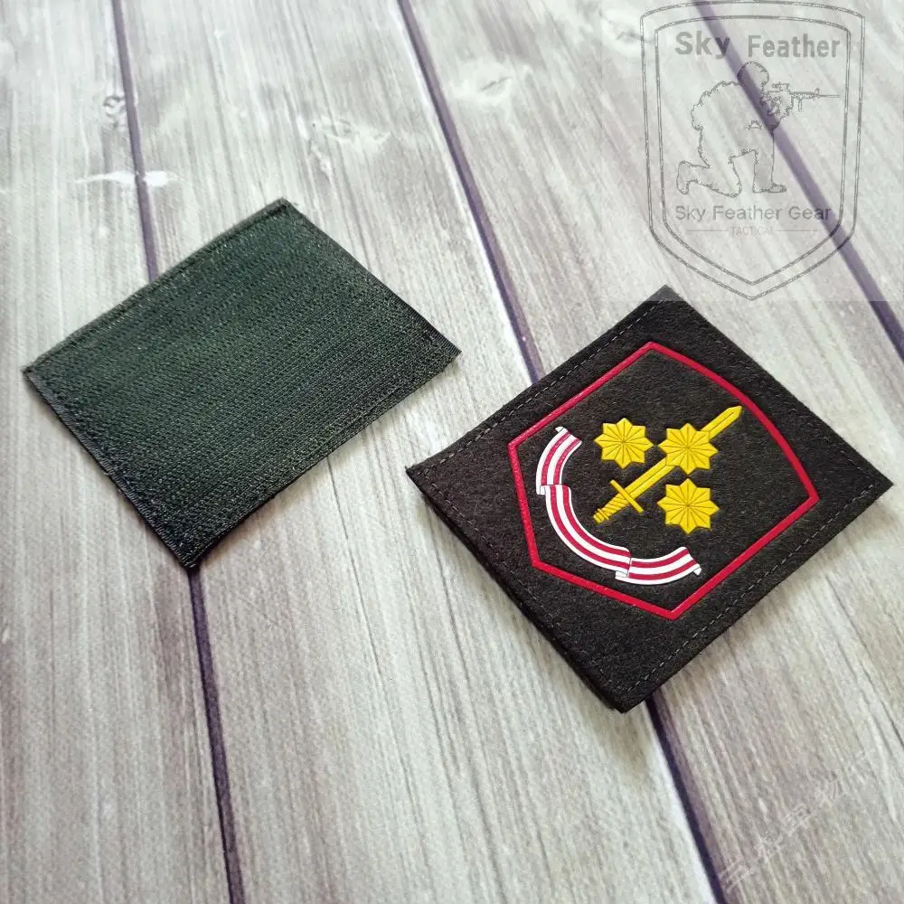 Banda de brazo de gancho y bucle, servicio militar ruso Original, 35th - imagen 4