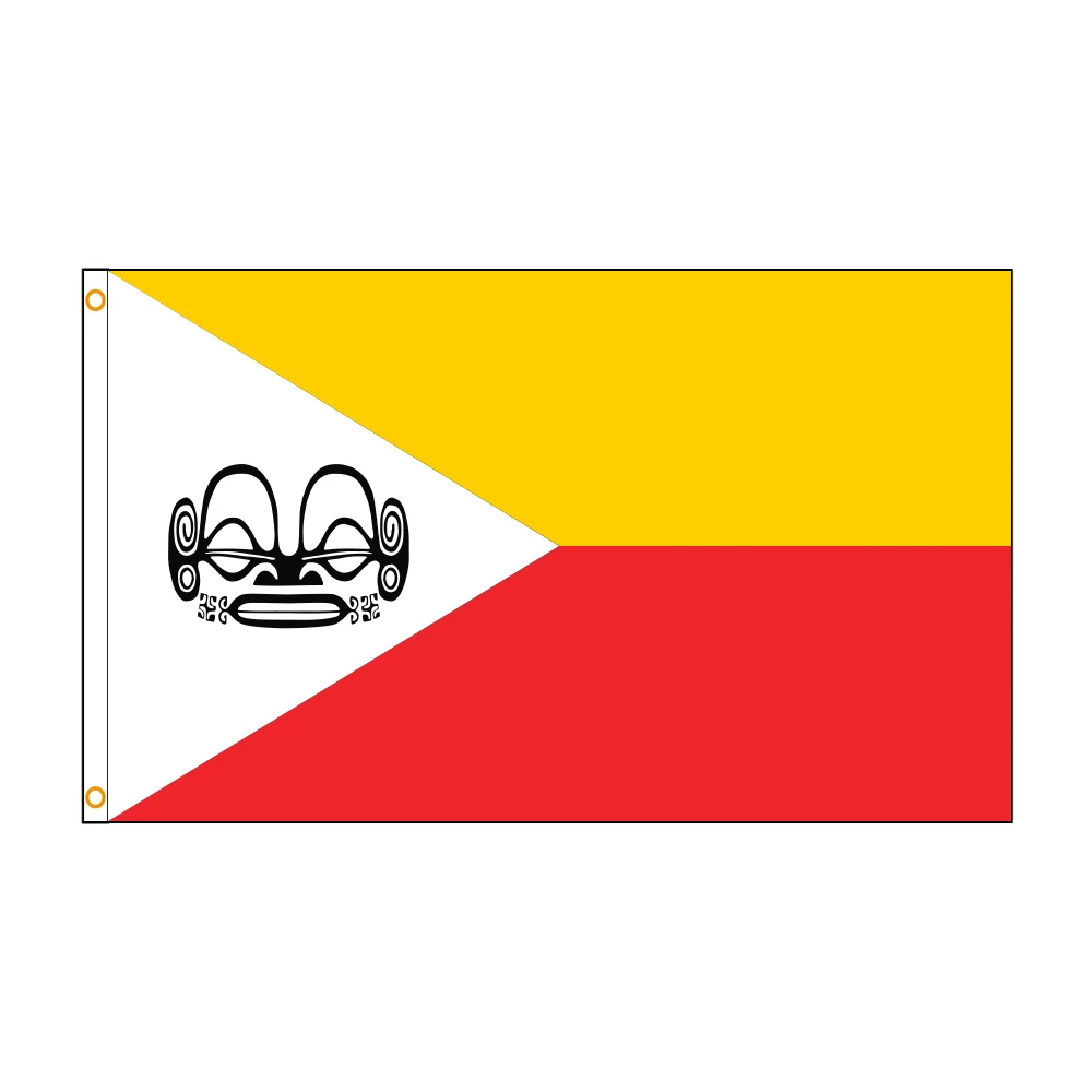 Bandera decorativa de Francia, Polinesia, Guiana, Occidental, Cataluña, Gambier, Drapeau Gascogne, Tahiti,Marquesas, 90x150cm - imagen 4