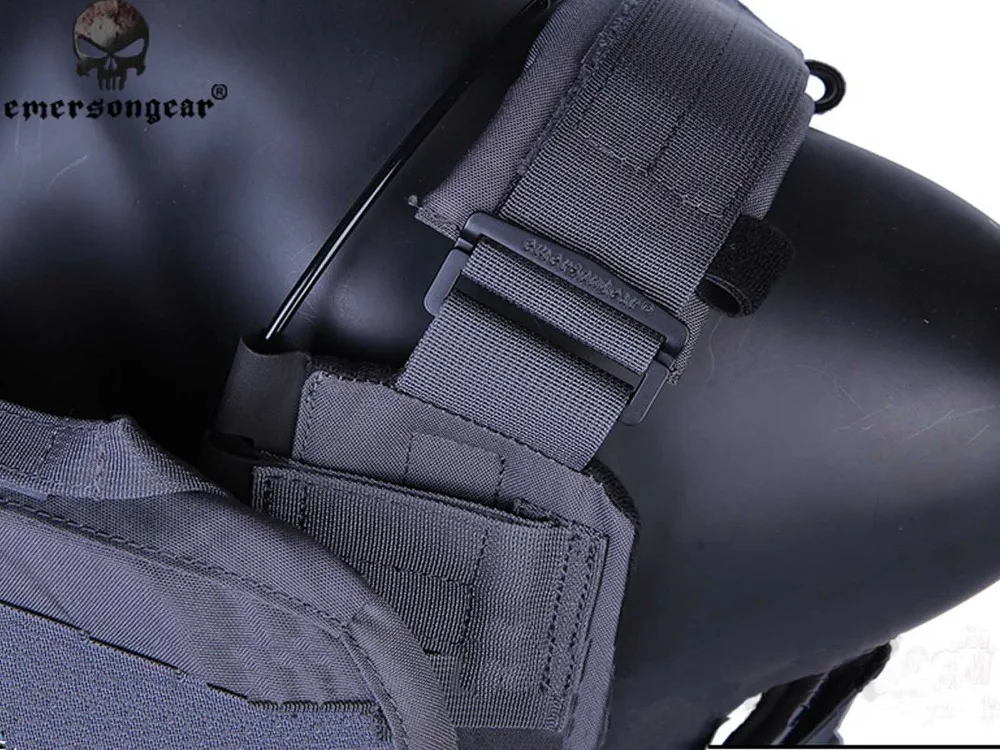 Emersongear chaleco de combate táctico portador cereza Wolf Grey em7435 - imagen 4