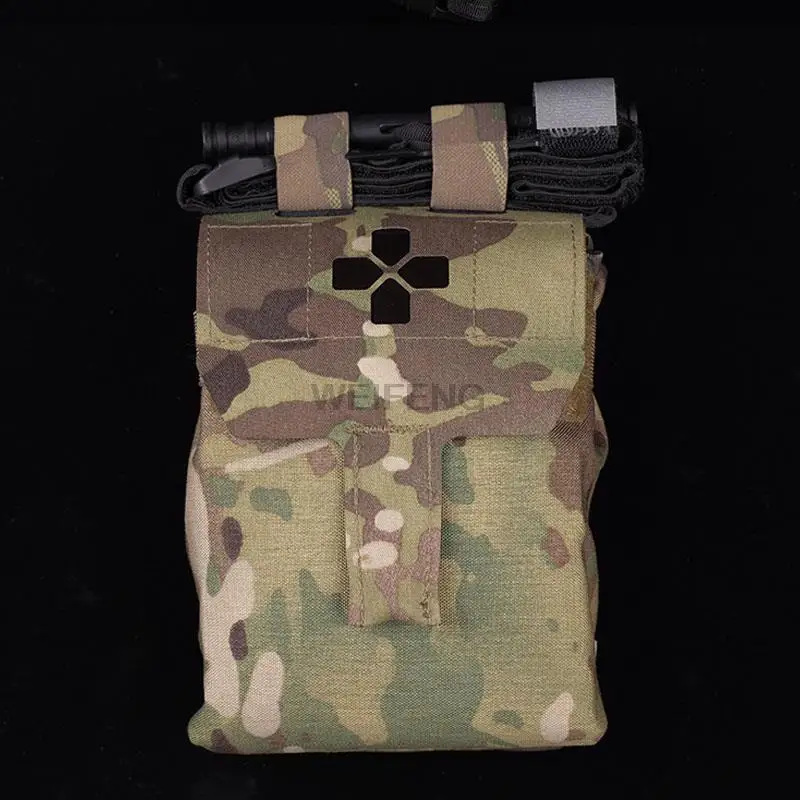 Soporte táctico para torniquete Molle, bolsa de transporte para hemostasia rápida de emergencia médica, Kit de primeros auxilios, herramienta para exteriores - imagen 5