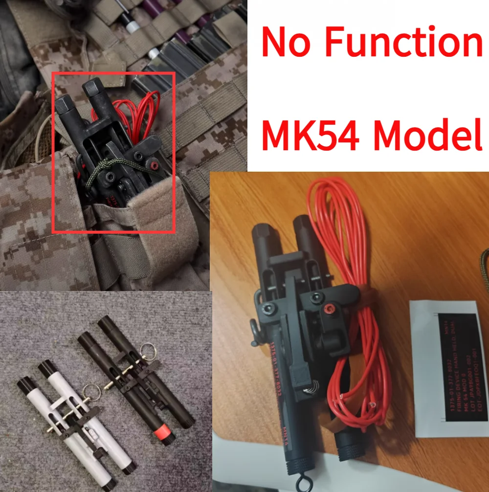 Accesorio airsoft nailon tipo detonador CS MK54 cosplay exterior - imagen 2