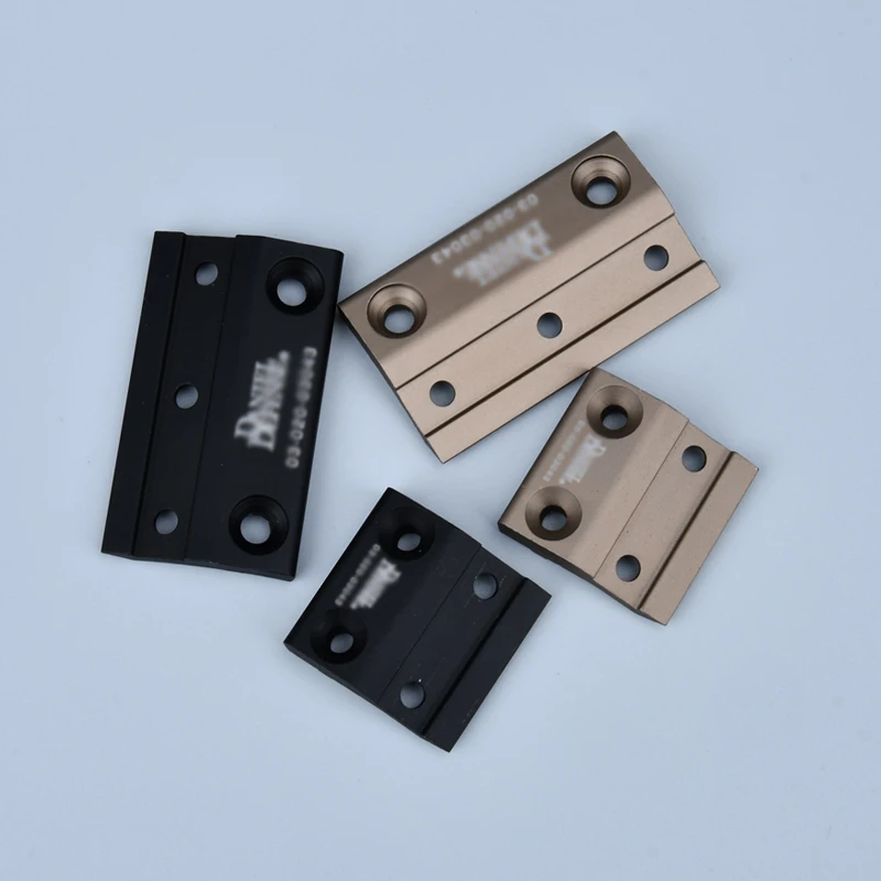 Linterna Airsoft DD Fit SMR Mlok Keymod mini luz de explorador montaje lateral compensado para Surefir M300 M600 accesorios de Base de luz de arma - imagen 2