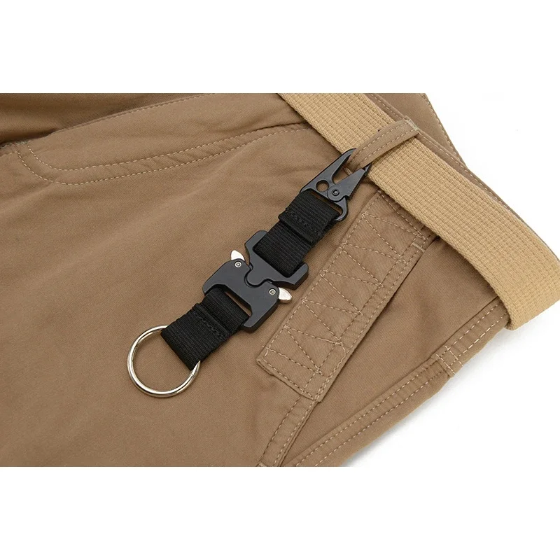 Hebilla Cobra táctica para exteriores, hebilla de correas de nailon, llavero, hebilla táctica de Montañismo, gancho de pico de águila, multiherramienta MOLLE - imagen 2