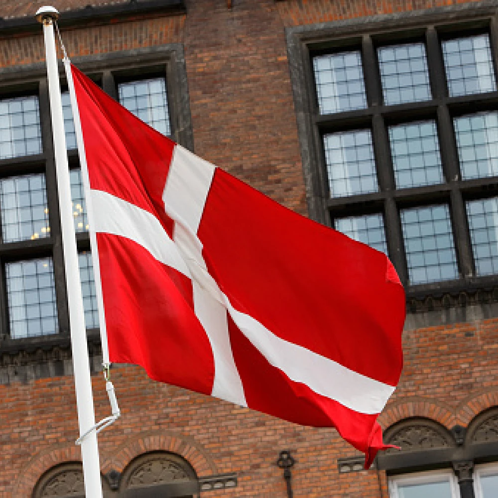 Bandera danesa de la Dinamarca de 90x150 CM bandera nacional para decoración