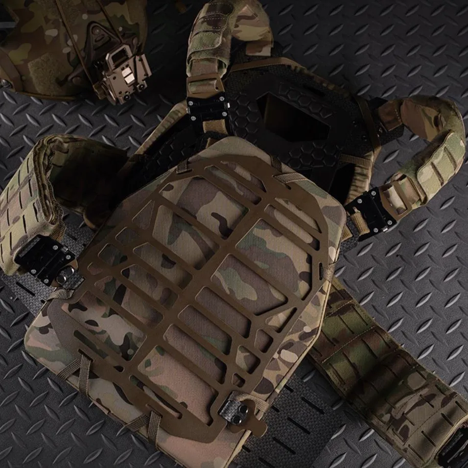 Wosport-Chaleco táctico ligero ahuecado PFM, marco de placa Modular, forro de disipación de calor, equipo de caza para escalada al aire libre - imagen 2