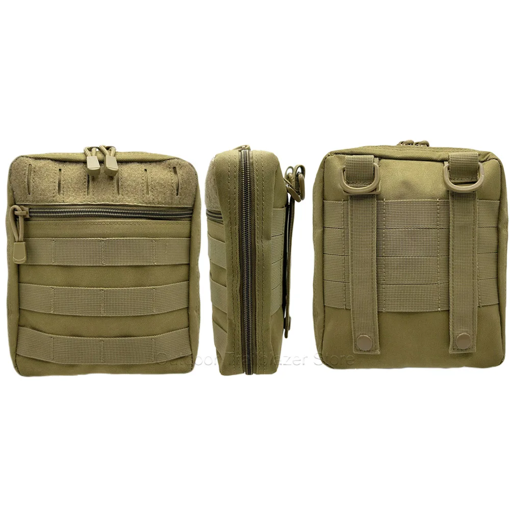 Bolsa táctica multiusos para administrador, bolsa Molle para administrador, bolsa de utilidad cortada con láser, bolsa de herramientas Modular EMT EDC, accesorios de caza - imagen 2