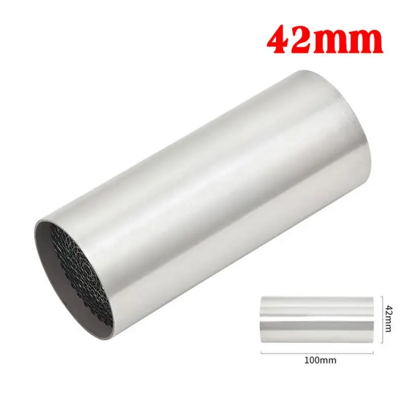 Silenciador de escape de motocicleta de 42 mm, tapón de silenciador, catalizador de núcleo de contrapresión, silenciador de tubo de escape de scooter - imagen 4