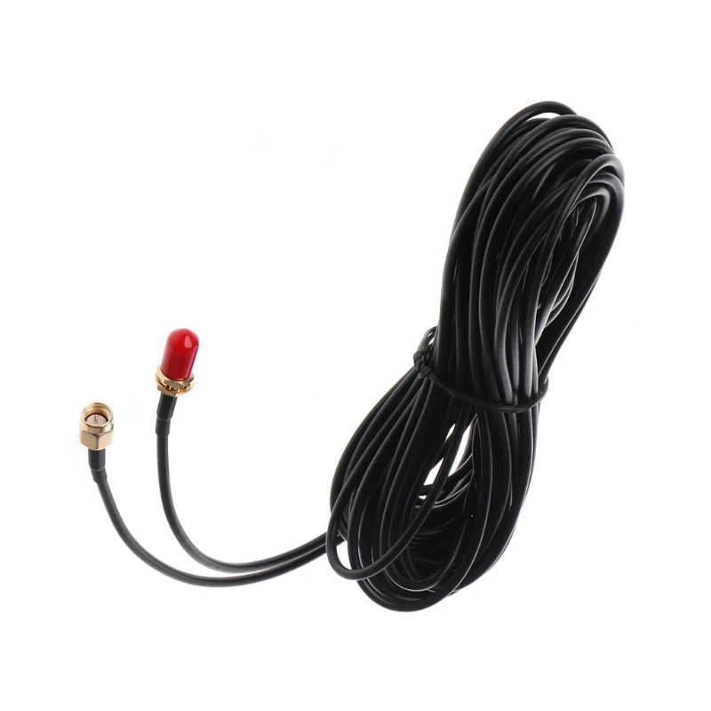Cable extensión antena SMA macho a SMA adaptador RG174, enrutador WiFi, 10m - imagen 3