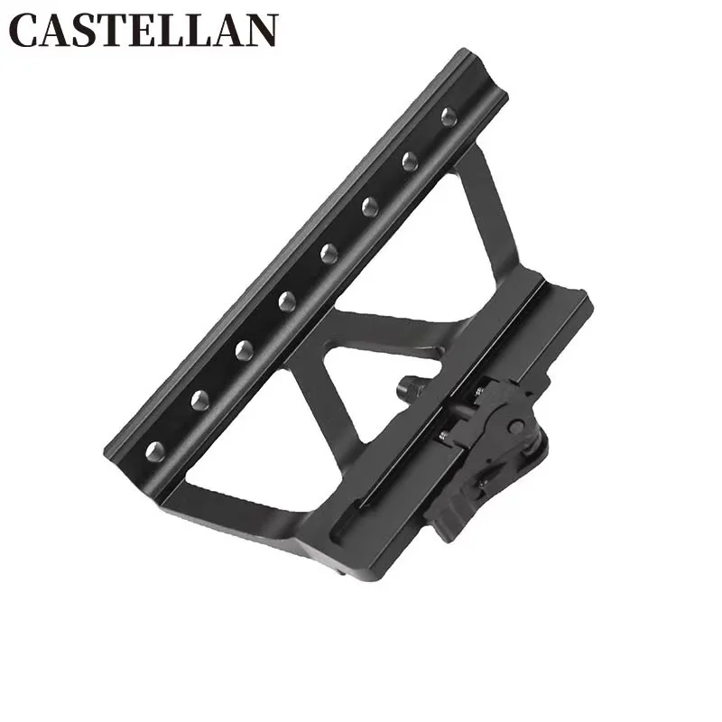 Soporte adaptador de riel Picatinny táctico de 20 mm - Liberación rápida para mira de riel lateral AK - imagen 4