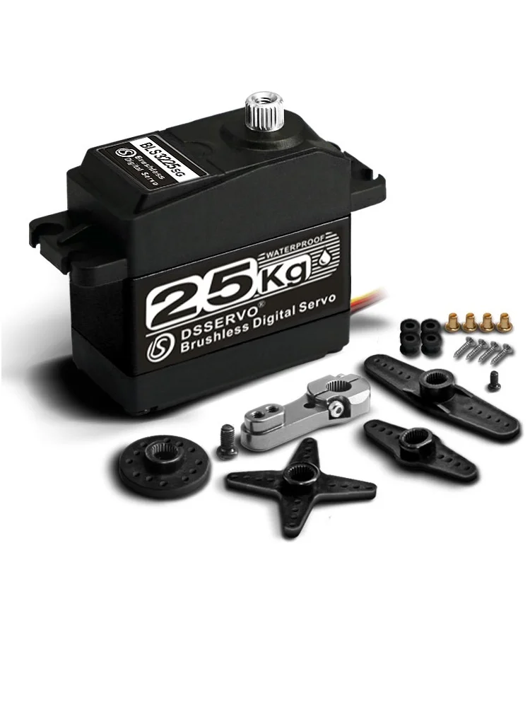 Servo Digital de alto Torque sin escobillas, Servo semimetálico Dsservo, adecuado para coche de Control remoto 1/8 1/10, BLS3225 - imagen 2
