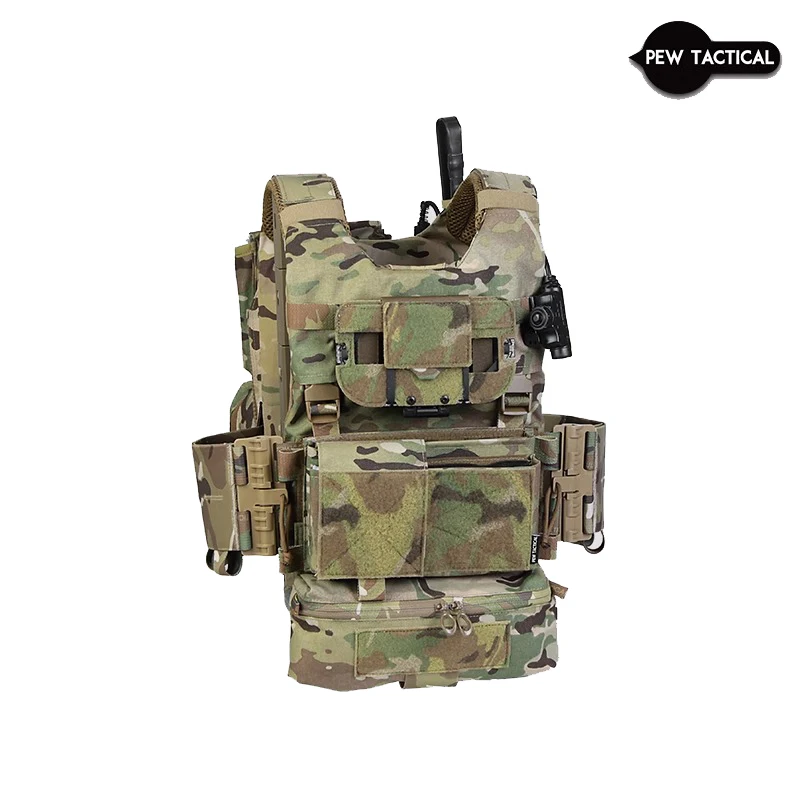 PEW-chaleco táctico Lv119, portador de placa overt Airsoft, nuevo Verson con Cummerbund - imagen 5