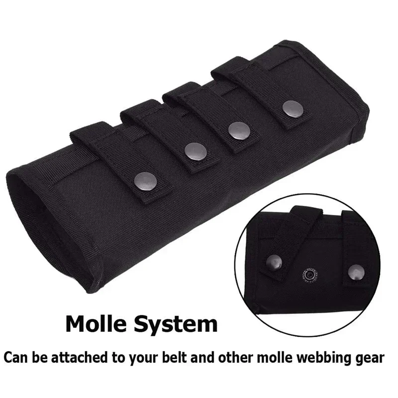 Bolsa táctica de 18 rondas, carcasa Molle, cintura de calibre 12, soporte para cartucho - imagen 4