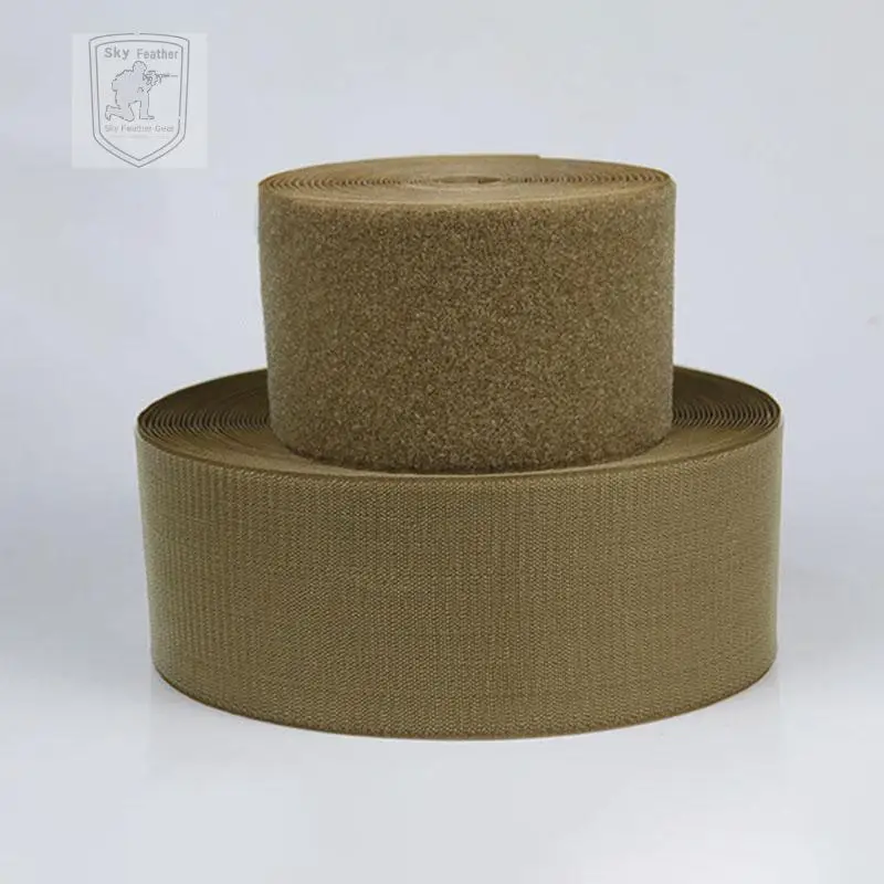 Accesorios de ropa tácticos personalizados, 5cm/10cm/15cm de ancho x 1m, DIY, coser en gancho y bucle, sujetador multiusos, cinta de correas - imagen 4