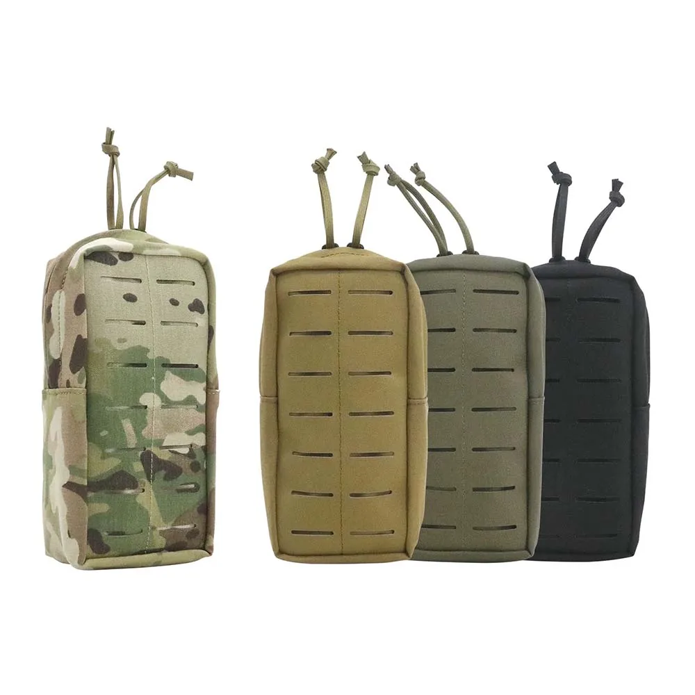 Bolsa táctica vertical MOLLE elástica para cintura o chaleco