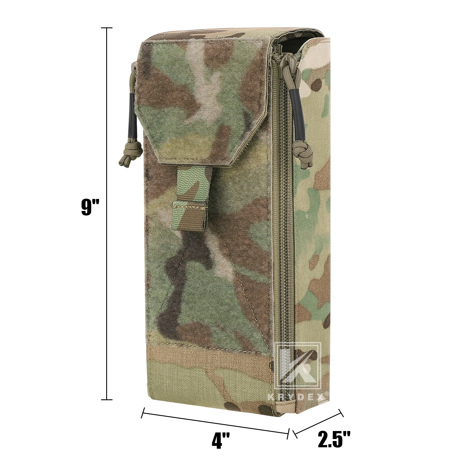 KRYDEX-soporte para cartuchos de escopeta, 24 balas, gancho táctico, bolsa para cartuchos, 8 calibre, 12 calibre, bolsa para munición Molle, accesorios de caza - imagen 5