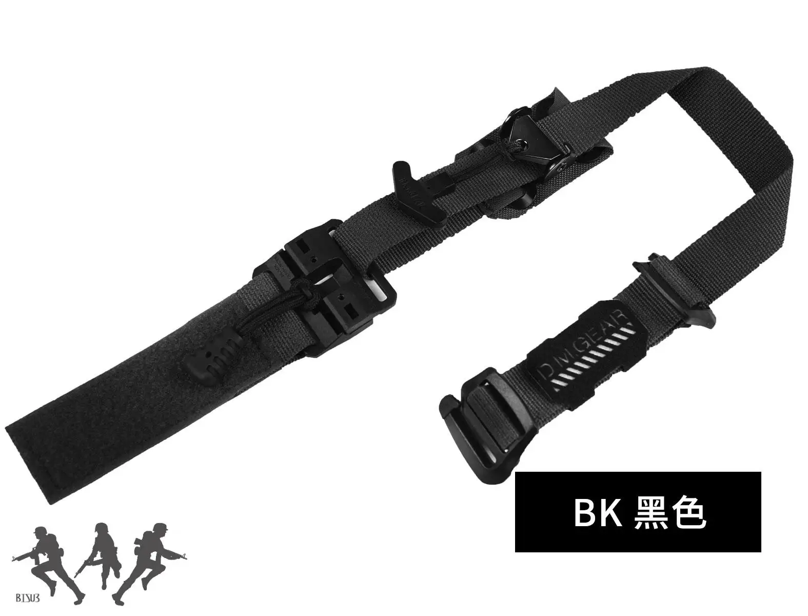 Herramienta táctica de ajuste rápido, correa lanzadora de cinturón de fijación adecuada para chaleco táctico, dispositivo de fijación de herramientas de caza - imagen 2