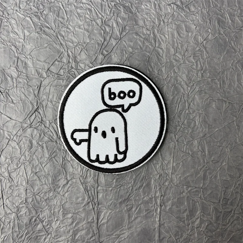 Parche de gato bordado en ropa, brazalete, insignia de moral táctica de dibujos animados, parches de gancho y bucle, pegatinas para mochila - imagen 3