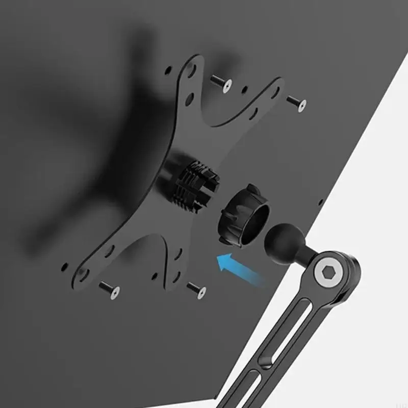 Soporte Monitor VESA para Monitor portátil, soporte brazo para pantalla móvil para juegos, soporte escritorio - imagen 2