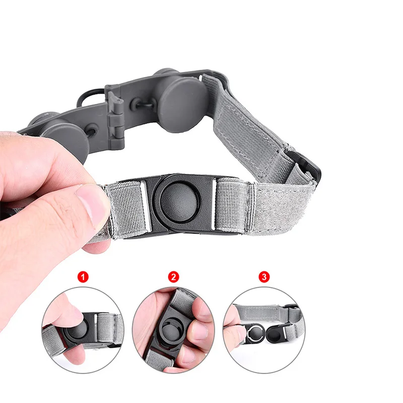 Micrófono táctico WADSN para garganta, eaphone laríngeo para Kenwood BaoFeng UV-5R UV-5X UV-82, auriculares, micrófono, Walkie, Radio U94 P - imagen 5