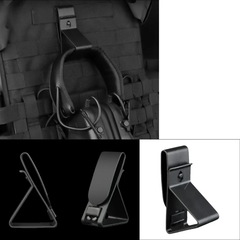 Colgador de auriculares de campo |   Colgador de accesorios para comunicaciones al aire libre |   Para accesorios de equipos de radio al aire libre