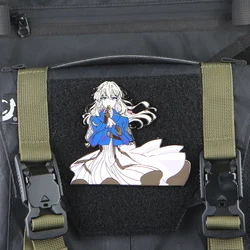 Parche esmaltado Violet Evergarden – Adhesivo para equipación táctica