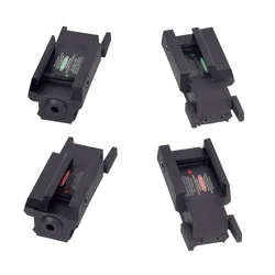 Puntero láser recargable USB punto verde y rojo para Glock