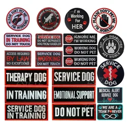 Parche bordado K9 modo bestia – Insignia para perro de servicio