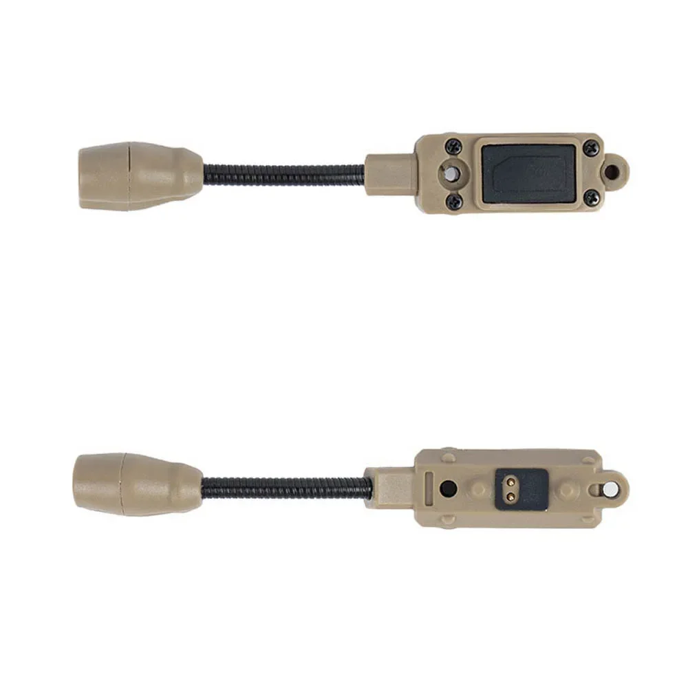 Luz táctica para casco, montaje en riel de arco Modular, linterna LED IR/roja para exteriores, caza, Camping, accesorios rápidos de emergencia para casco - imagen 2