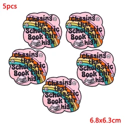 Parche bordado táctico letras florales para sistema MOLLE