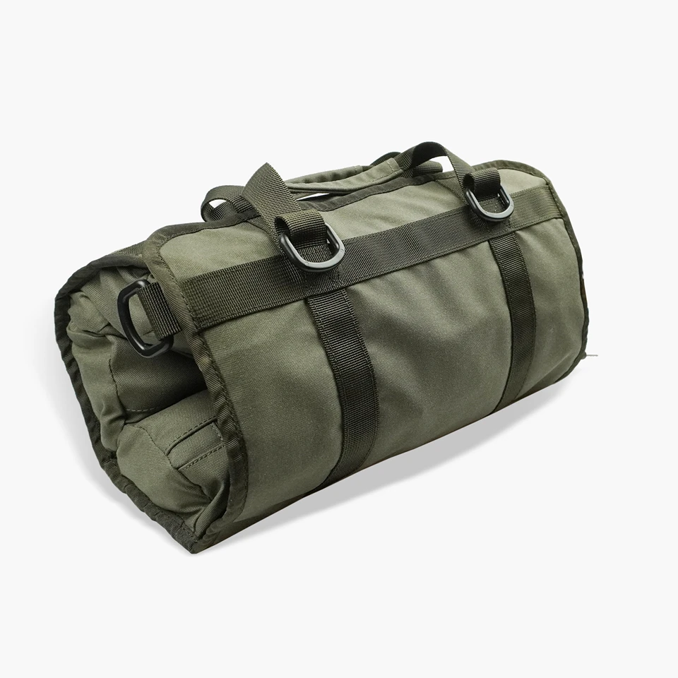 Kangaroo-Bolsa colgante de almacenamiento multifuncional para acampar al aire libre RG, bolsa organizadora de nailon, herramientas para el hogar, artículos diversos, soporte de 5 bolsillos - imagen 4
