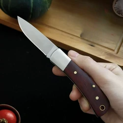 Pelador portátil plegable de madera para frutas y verduras exteriores