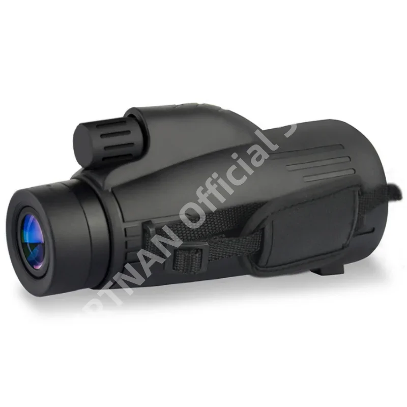 Telescopio monocular de largo alcance para caza y camping con trípode