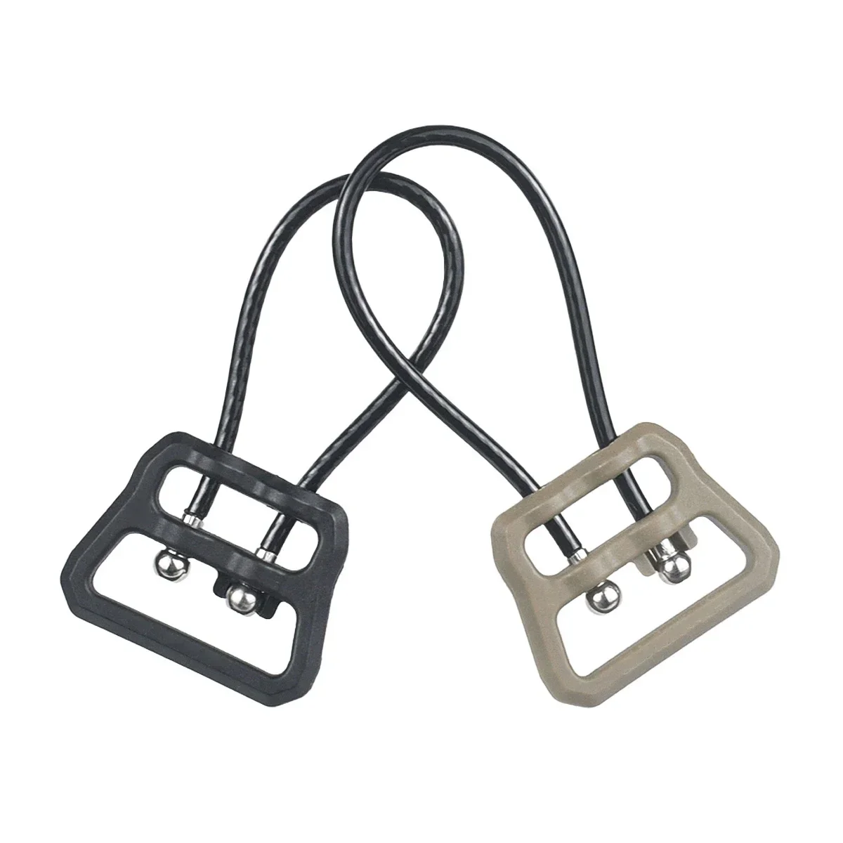 Adaptador QD giratorio 1" y 1,25" AR15 HK416 – Hebilla táctica - imagen 4