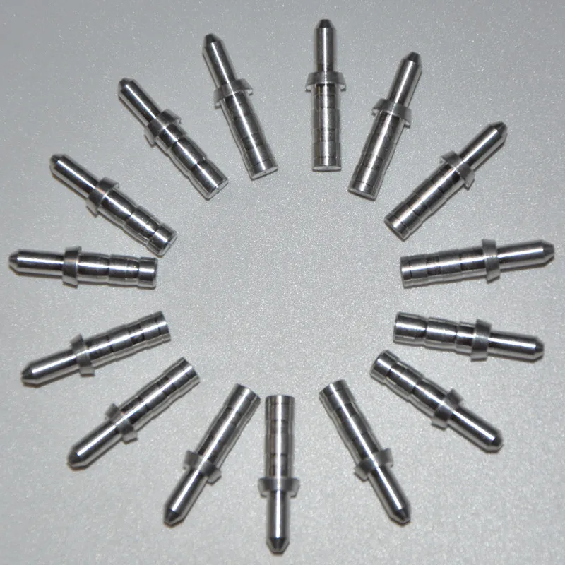 Adaptador de Pin de 4,2mm para tiro con arco, aguja de buje de Punta dorada, 50 unids/lote, venta al por mayor - imagen 2