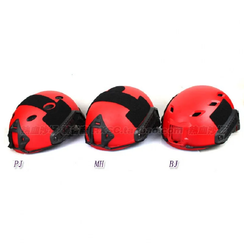 Casco de rescate rojo versión MICH/FAST/PJ ligero Cascos tácticos de doble capa - imagen 2