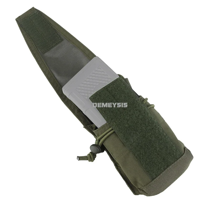 Bolsa de accesorios para chaleco Hutning, bolsas de almacenamiento Molle multifuncionales para Radio 5,56 Mag, bolsa de reciclaje de artículos diversos de cintura táctica - imagen 5